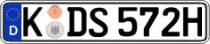German license plate, Plates for oldtimers (type 