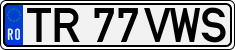 License plate of Romania, Regular plates