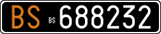 License plate of Italy, Cars (1927 year series)