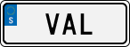 License plate of Sweden, Vanity Plates