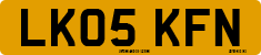 License plate of the United Kingdom, 2001 year system