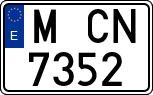 License plates of Spain, 1971 year series