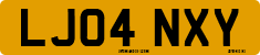 License plate of the United Kingdom, 2001 year system