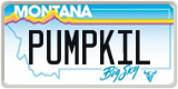 Montana, Vanity Plates