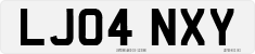 License plate of the United Kingdom, 2001 year system
