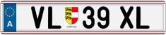 License plate of Austria, Regular plates