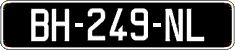 French license plate, SIV (oldtimers)