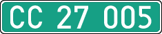 License plates of Spain, Diplomatic