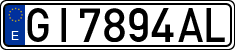 License plates of Spain, 1971 year series