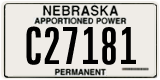 Nebraska, Apportioned