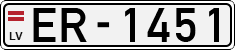 License plate of Latvia, Regular car plates