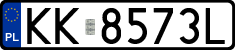 License plates of Poland, Regular car plates