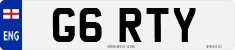 License plate of the United Kingdom, 1983 year system