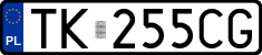 License plates of Poland, Regular car plates