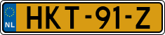License plate of the Netherlands, Cars