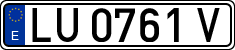 License plates of Spain, 1971 year series