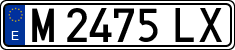 License plates of Spain, 1971 year series