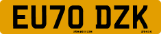 License plate of the United Kingdom, 2001 year system