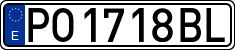 License plates of Spain, 1971 year series