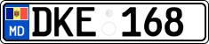 License plate of Moldova, Cars (2015)