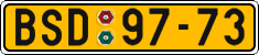 License plate of the Czech Republic, Commercial vehicles (1960)