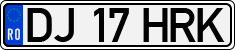 License plate of Romania, Regular plates
