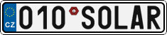License plate of the Czech Republic, Vanity Plates