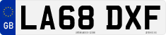 License plate of the United Kingdom, 2001 year system