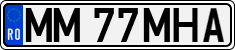License plate of Romania, Regular plates