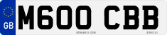 License plate of the United Kingdom, 1983 year system