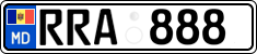 License plate of Moldova, Cars (2015)