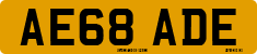 License plate of the United Kingdom, 2001 year system