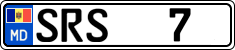 License plate of Moldova, Cars (2015)