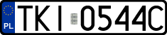 License plates of Poland, Regular car plates