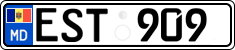 License plate of Moldova, Cars (2015)