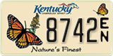 Kentucky, Specialty plates (1234 A/B)