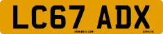 License plate of the United Kingdom, 2001 year system