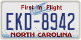North Carolina, ABC-1234