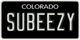 Colorado, Vanity Plates