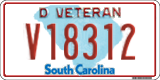 South Carolina, Military (A12345 / AB12345)