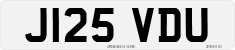 License plate of the United Kingdom, 1983 year system