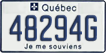 Quebec, Motorcycles (12345A)