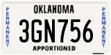 Oklahoma, Apportioned (1AB234)