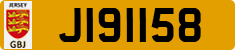 License plate of Jersey, Regular plates (J123456)