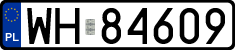 License plates of Poland, Regular car plates