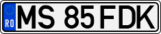 License plate of Romania, Regular plates