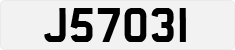License plate of Jersey, Regular plates (J123456)