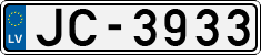 License plate of Latvia, Regular car plates