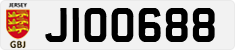 License plate of Jersey, Regular plates (J123456)