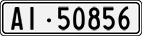 License plate of Switzerland, Cars